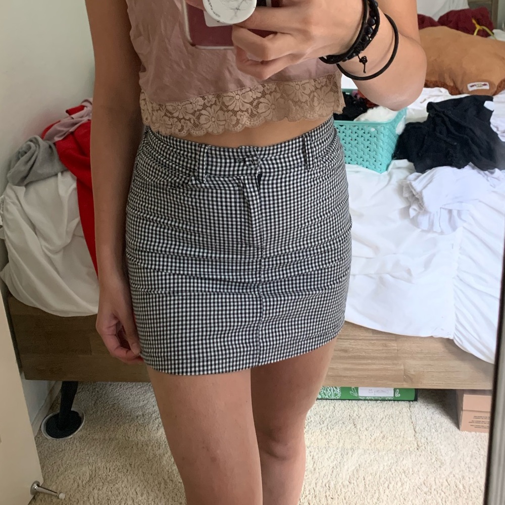 Brandy Melville plaid skirt